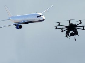 Bir Yolcu Uçağının 30 Metre Üzerinden Drone Geçti