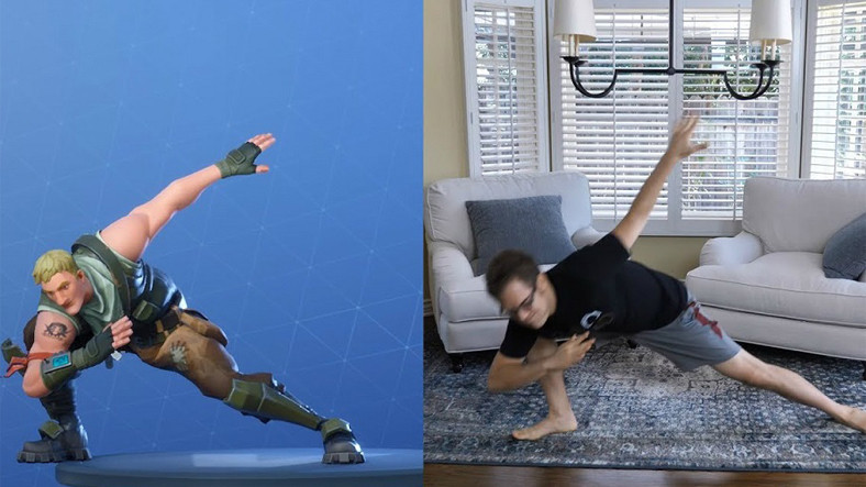 Fortnite, Bir YouTuber'a Ait Olan Dans Figürünü Kullandı