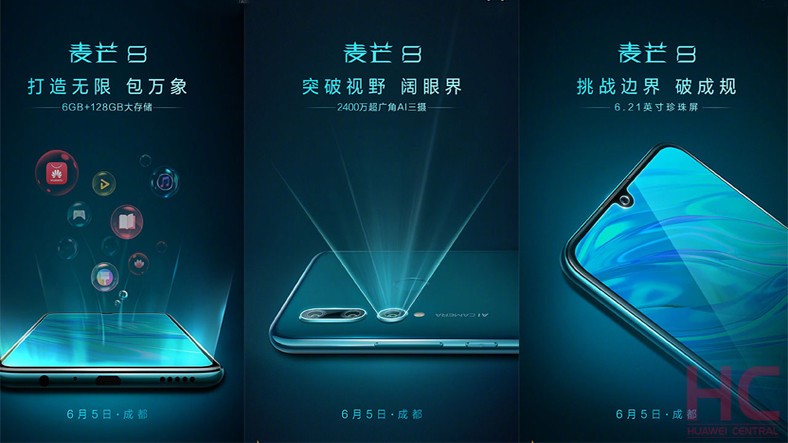 Huawei Mate 30 Lite'ın Teknik Özellikleri Ortaya Çıktı