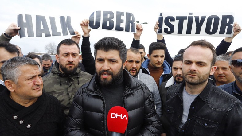 Uber Şoförlerinden Alınan Karara Protesto