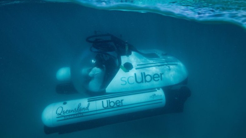 Uber Su Altında Seyahat Hizmeti Veren ScUber'i Duyurdu