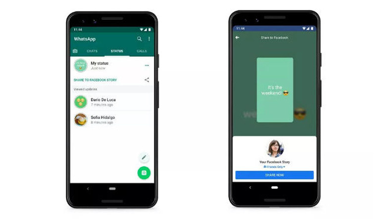 WhatsApp Durumları Diğer Platformlarda Paylaşılabilecek