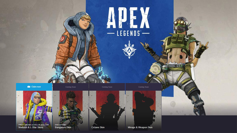 Apex Legends’ın Twitch Prime Paketleri Yayınlandı