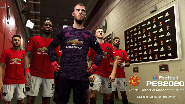 eFootball PES 2020'de Manchester United da Yer Alacak