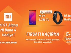 Evofone’dan Mi Band 4 Hediyeli Xiaomi Mi 9T Kampanyası