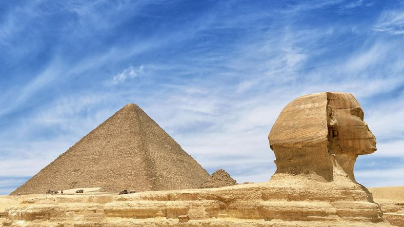 Giza Piramidinin Gerçek Rengi Ortaya Çıktı
