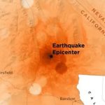 Kaliforniya’da Yaşanan Depremin İzi Uzaydan Görülebiliyor