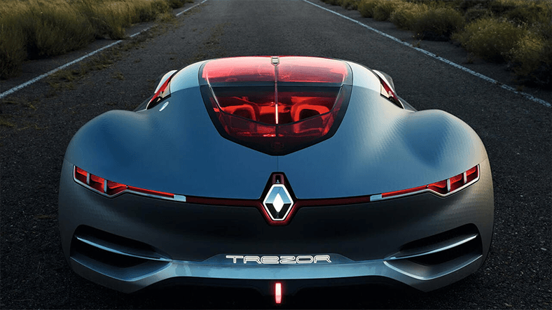 Piyasaya Ders Veren Elektrikli Otomobil: Renault Trezor