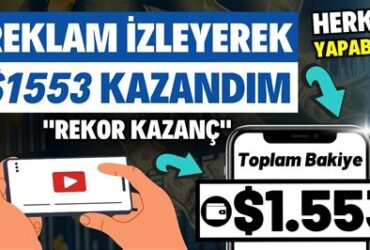 Mobil Oyunlarda Reklam İzleyerek Ödül Kazanma Süreci
